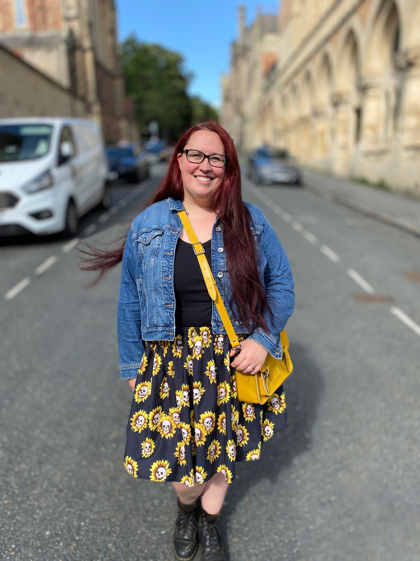 Skullflower Skirt