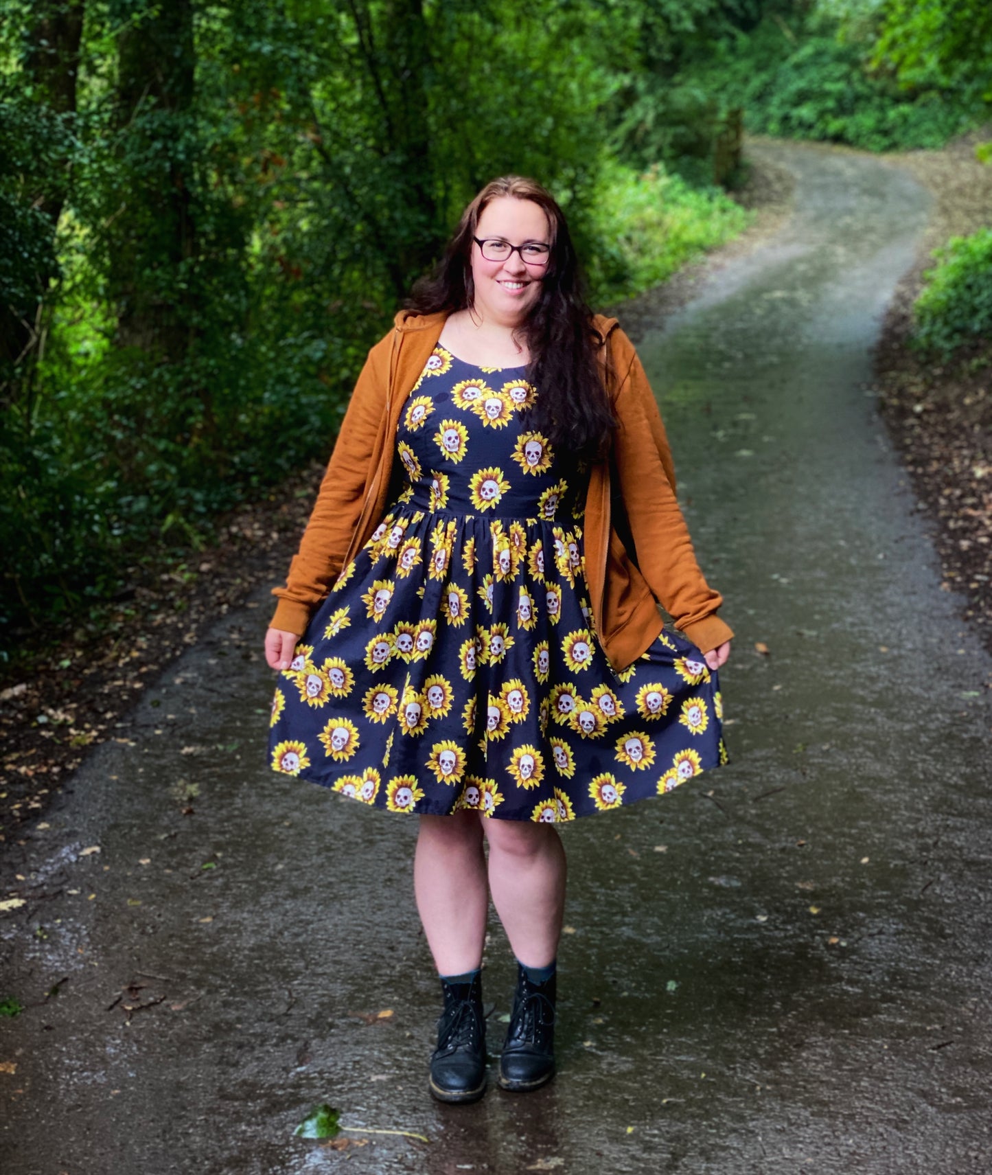Skullflower Dress
