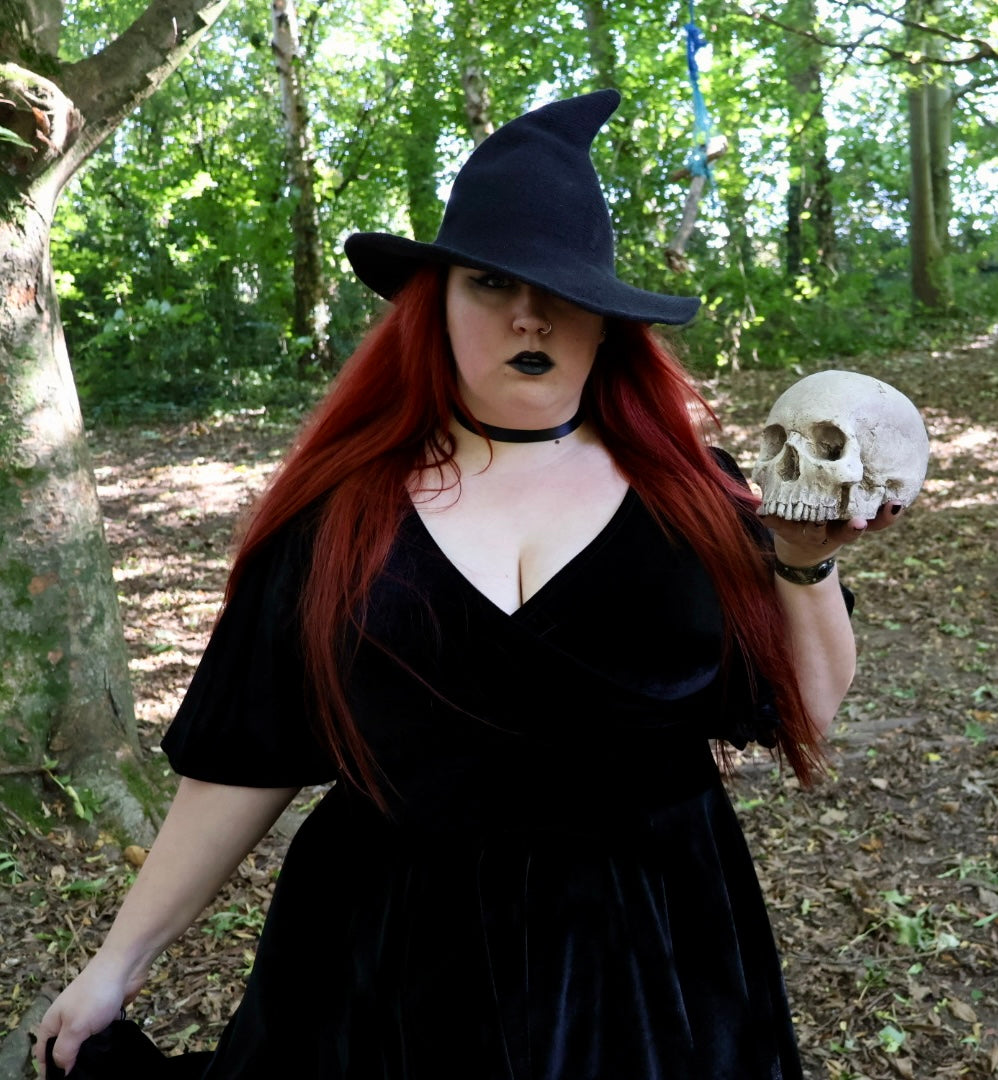 Black Velvet Dress