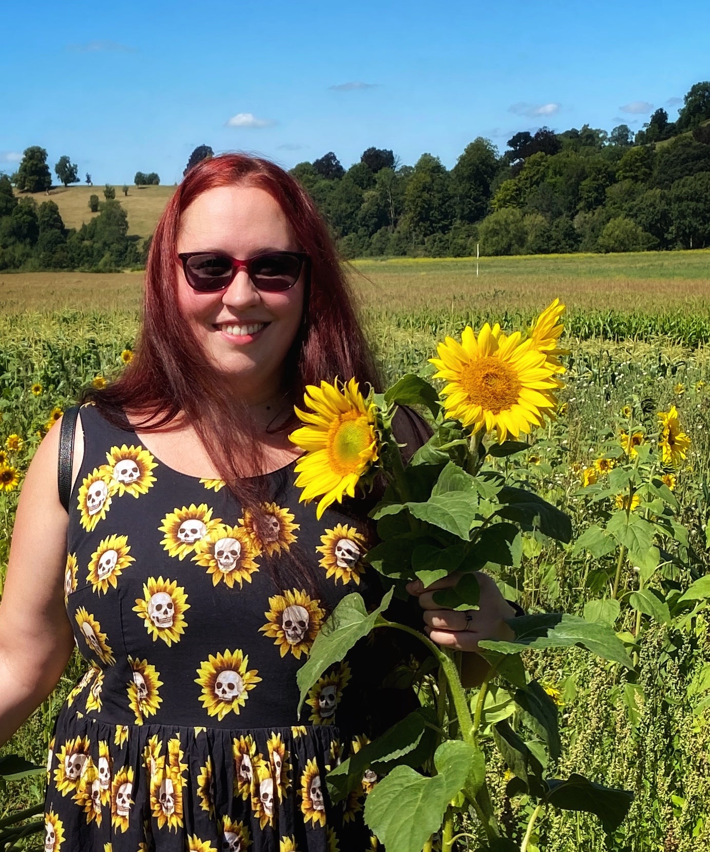 Skullflower Dress