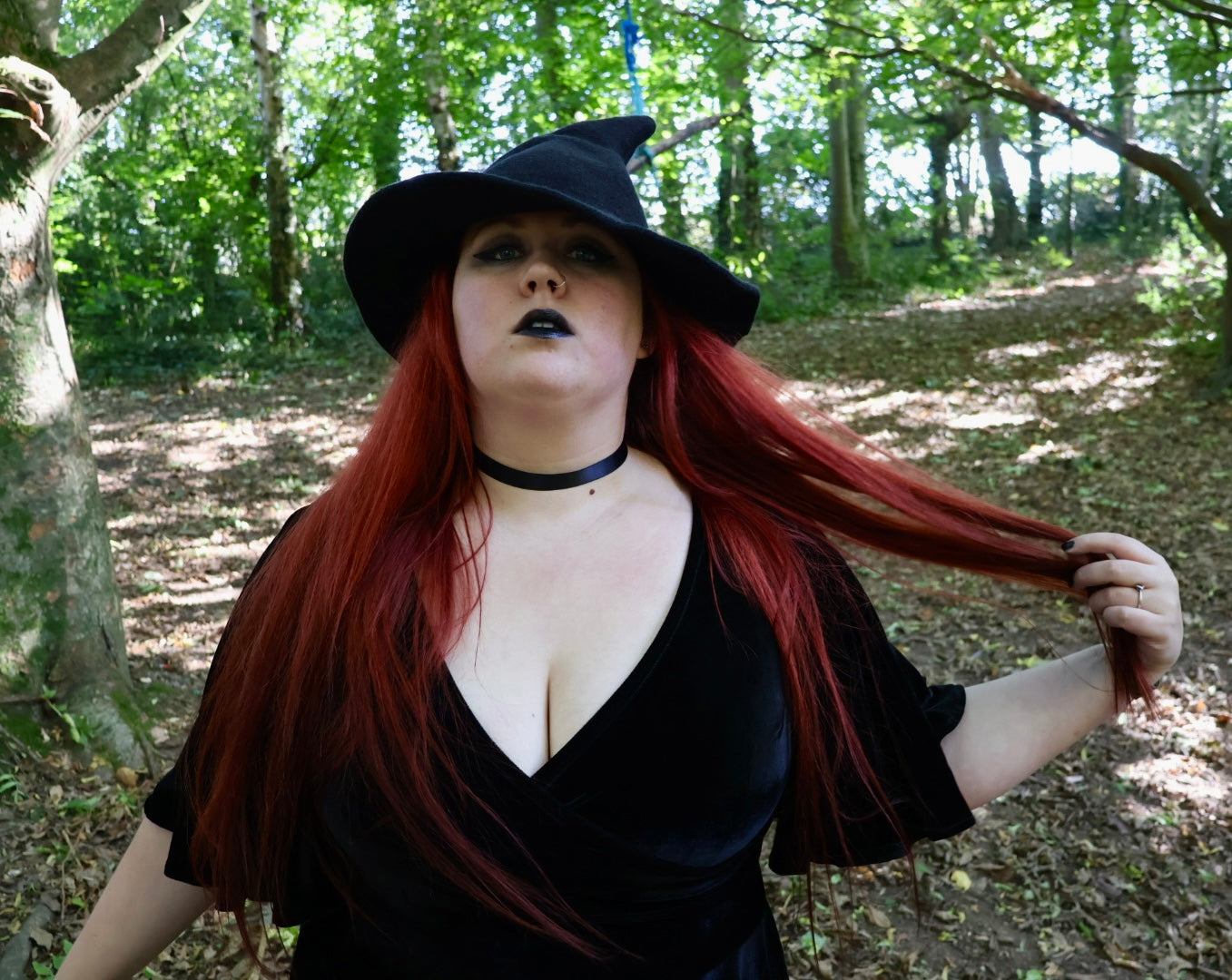 Black Velvet Dress