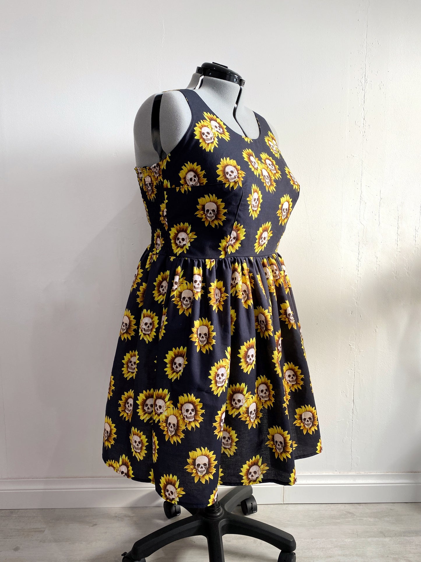 Skullflower Dress