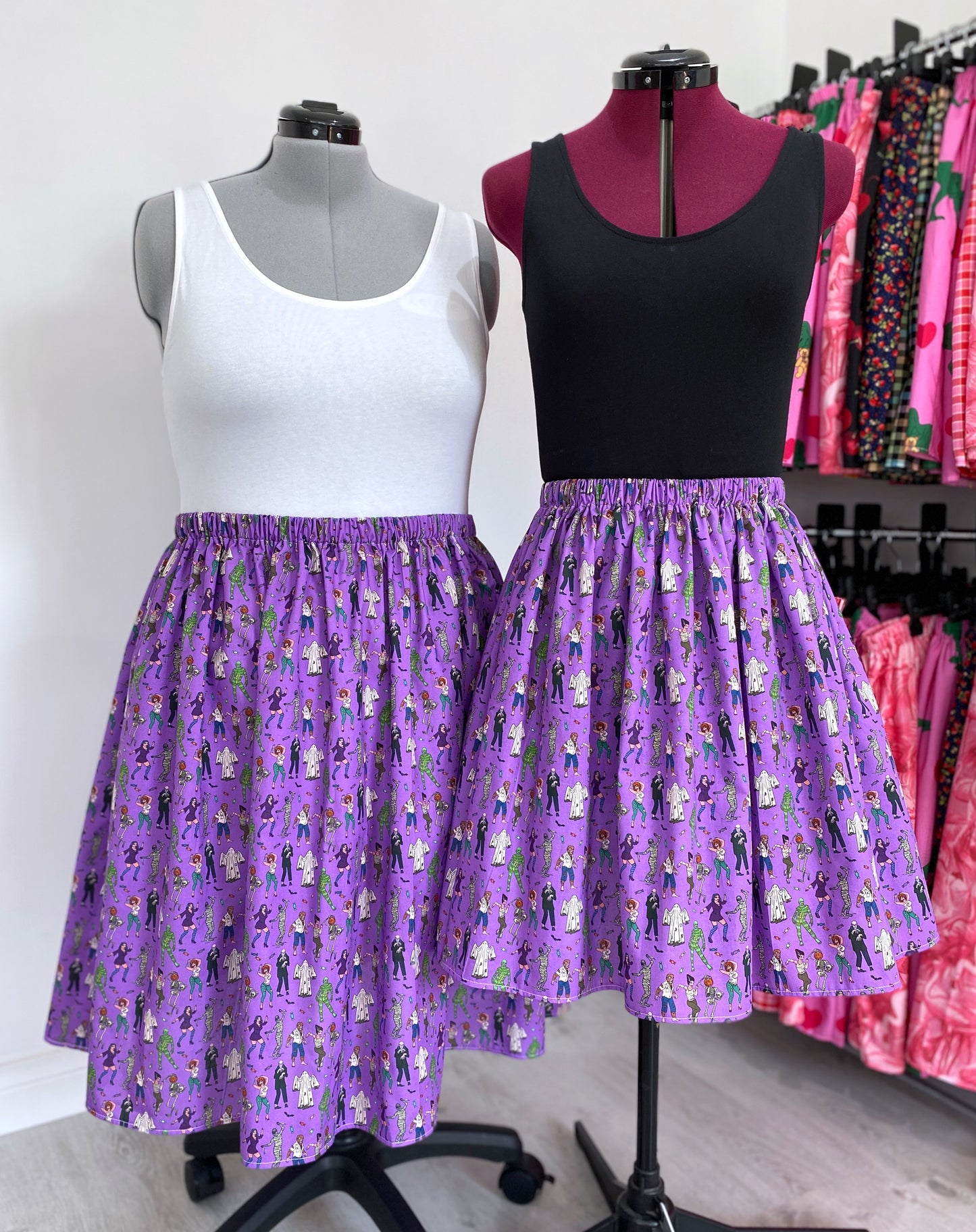 Monster Mash Midi Skirt