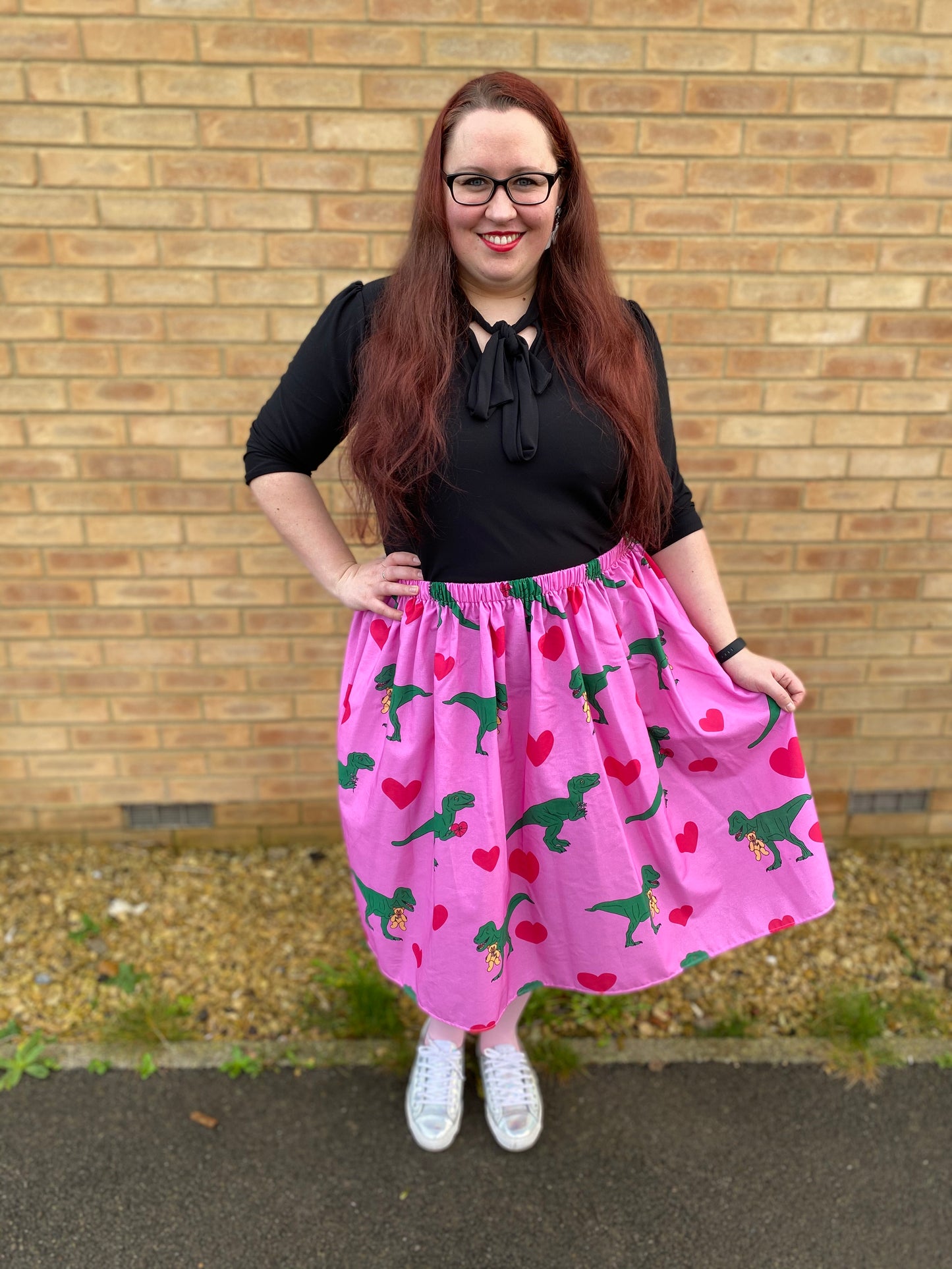 Valentinosaurs Midi Skirt