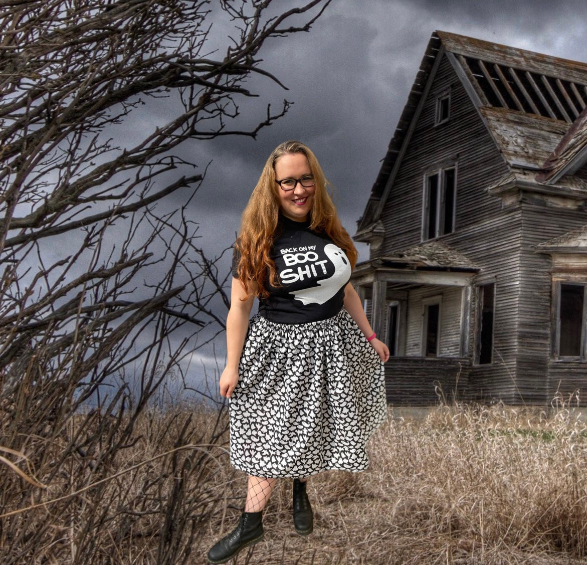 Ghost Midi Skirt