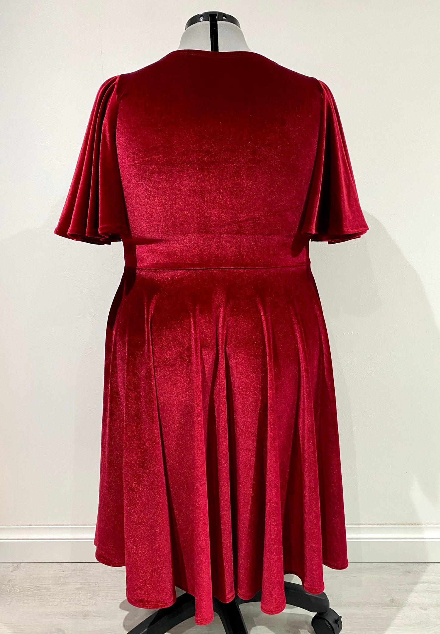 Red Velvet Dress