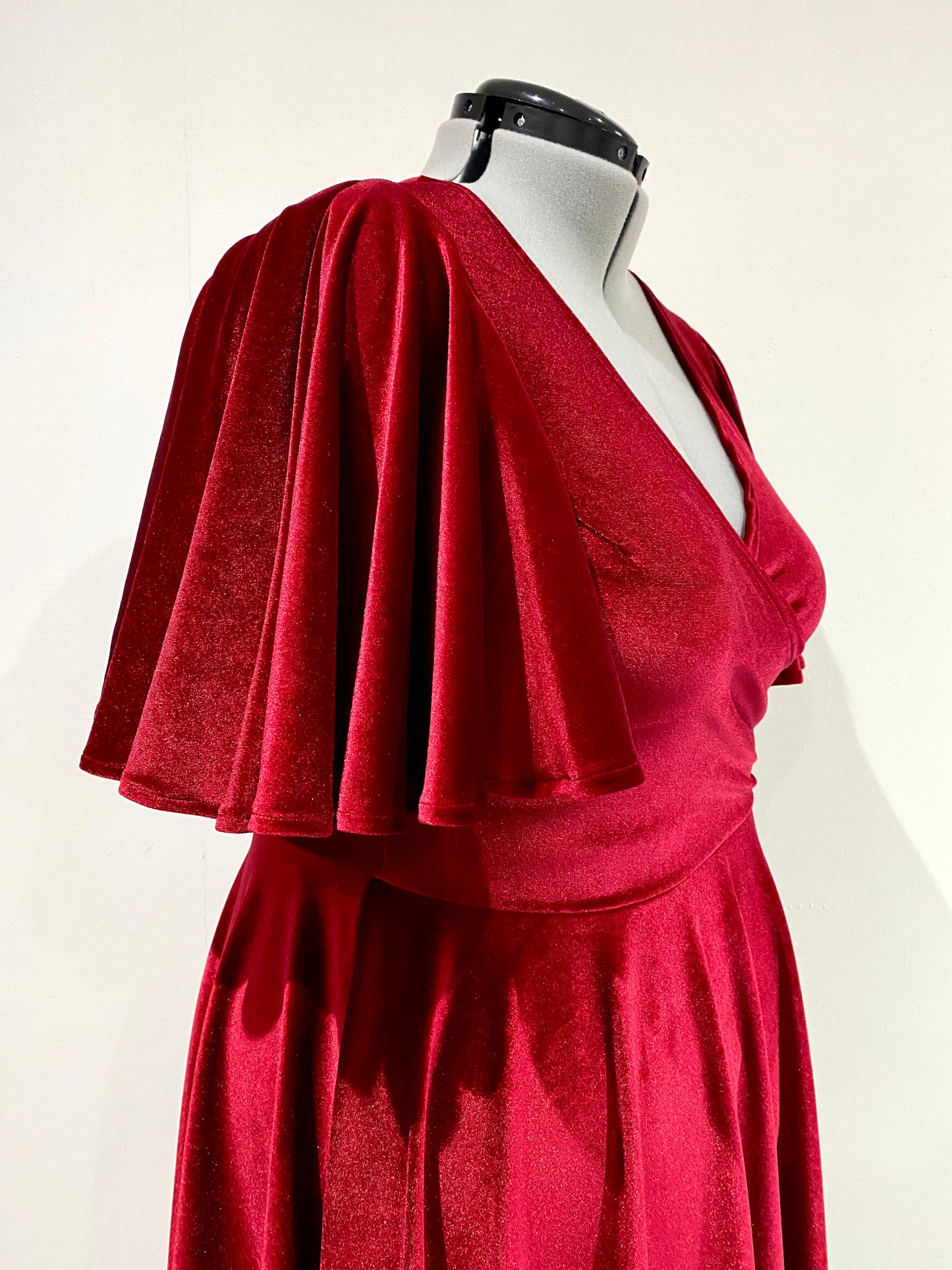Red Velvet Dress