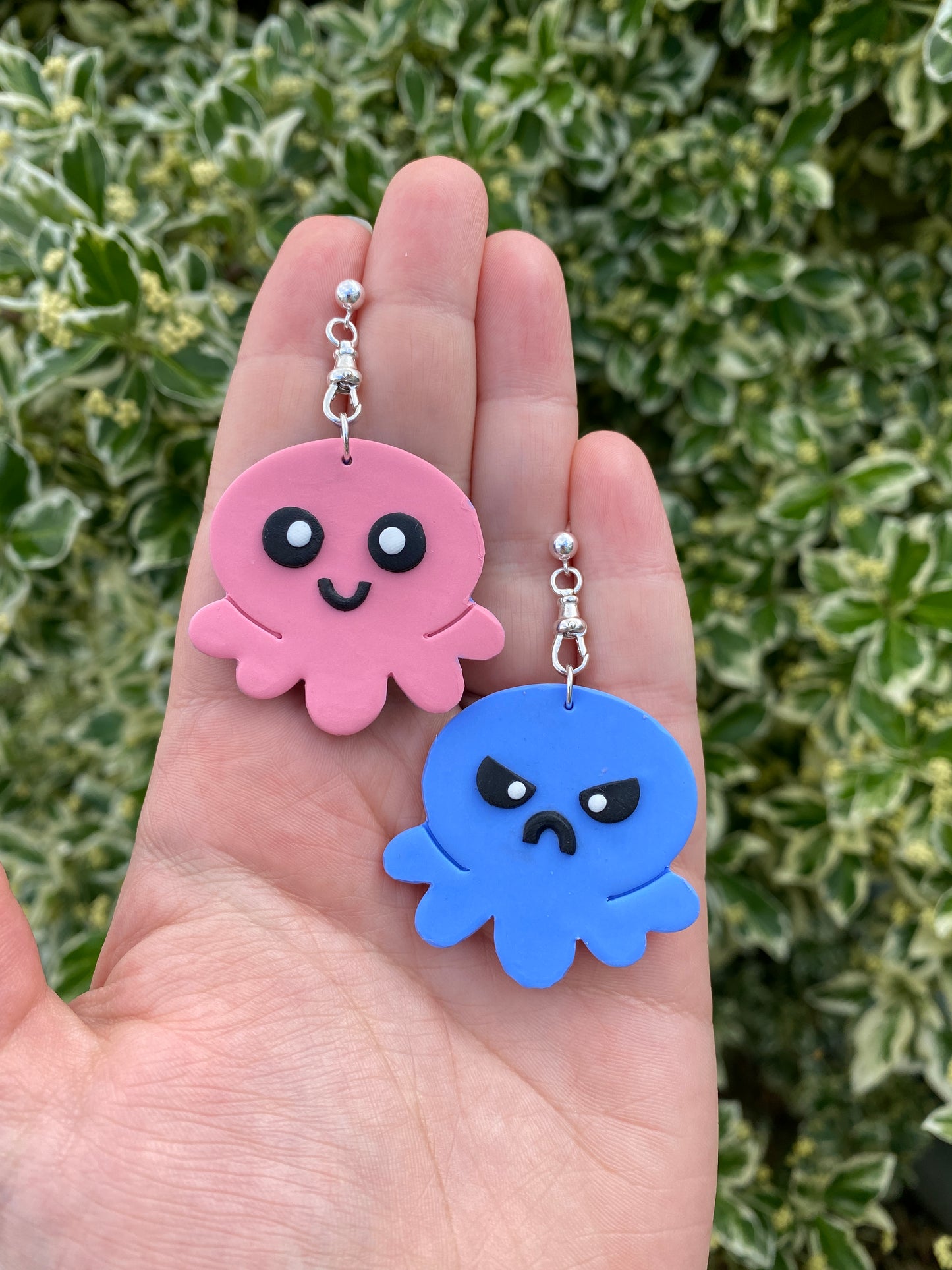 Mood Octopus Reversible Earrings