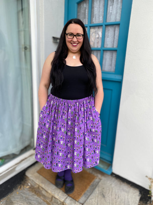 Monster Mash Midi Skirt